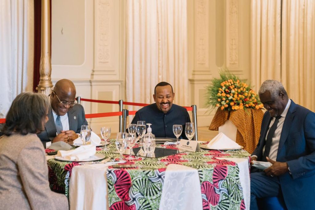 Le Président Félix Tshisekedi reçu par la Présidente et le Premier ministre d’Éthiopie à Addis-Abeba