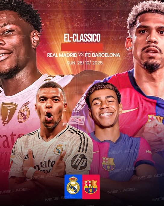 Real Madrid vs Barcelone : un Clasico décisif pour La Liga ce 26 octobre 2025