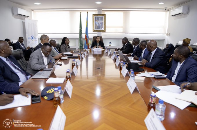 RDC-MONUSCO : Thérèse Kayikwamba relance le cadre de concertation gouvernementale pour un partenariat renforcé