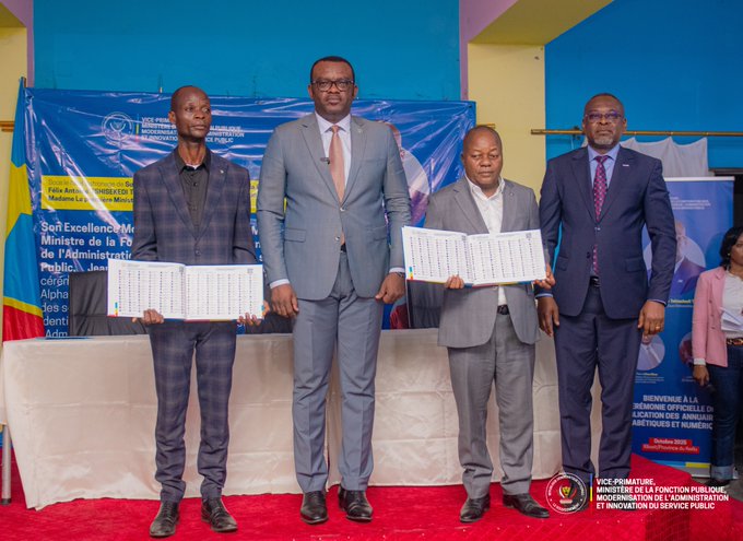 Kwilu : Le VPM Jean-Pierre Lihau publie les annuaires officiels des agents pour une gestion moderne et transparente