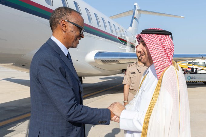 Qatar : Le Président rwandais Paul Kagame arrive à Doha pour le Sommet mondial sur le développement social