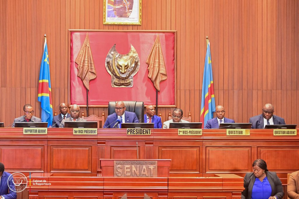 Kinshasa : Le Sénat se réunit pour créer l’Ordre National des Héros et l’Ordre National du Léopard