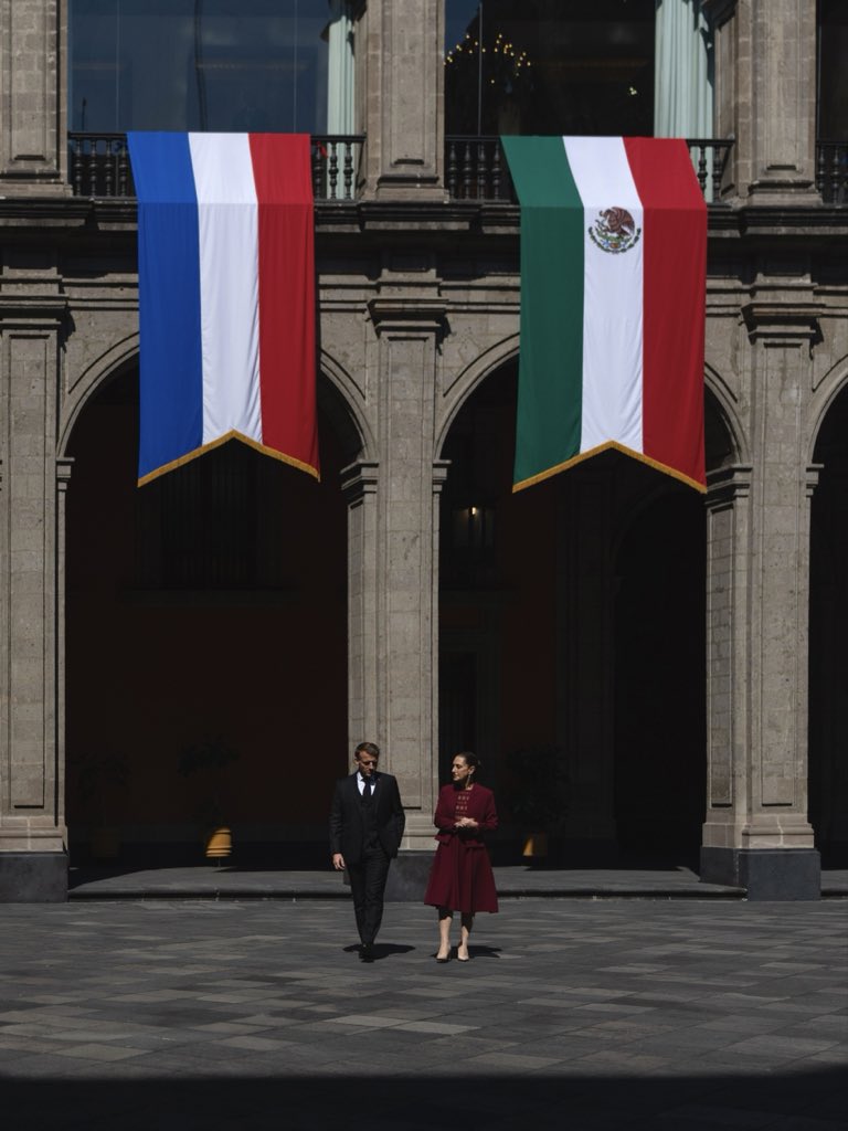 Emmanuel Macron salue l’accueil chaleureux de Claudia Sheinbaum : la France et le Mexique renforcent leur partenariat stratégique