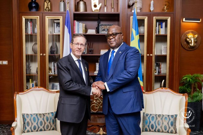 RDC-Israël : Félix Tshisekedi et Isaac Herzog scellent une nouvelle ère de coopération stratégique