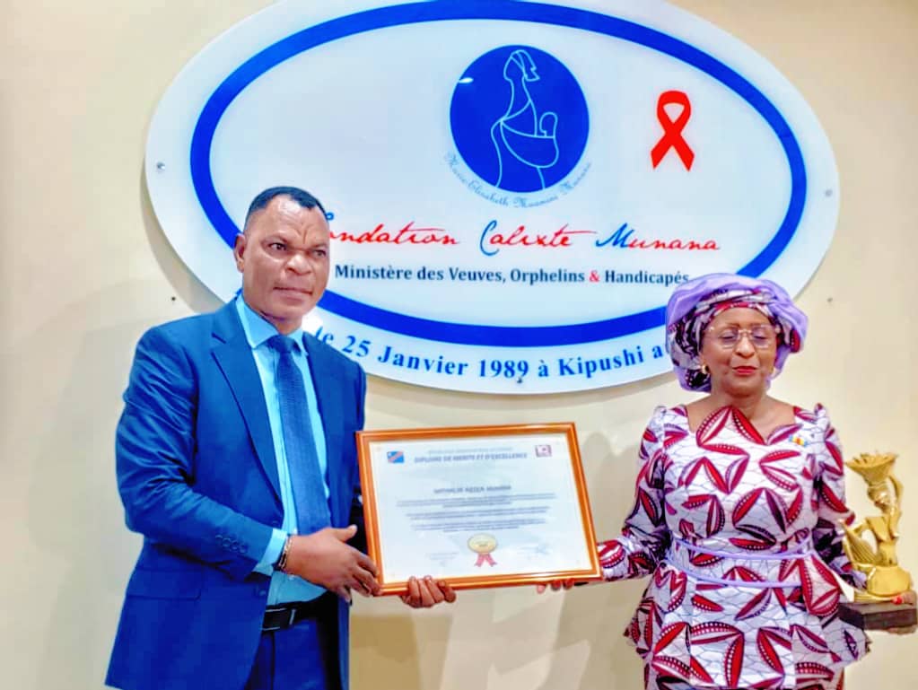 Nathalie-Aziza Munana célébrée : une nouvelle distinction qui confirme son statut parmi les femmes les plus influentes de la RDC