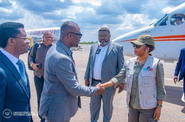 RDC : La Ministre d’État des Hydrocarbures, Acacia Bandubola Mbongo, en visite officielle à Lubumbashi pour renforcer la lutte contre la fraude pétrolière