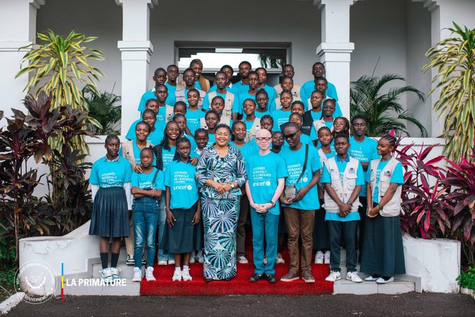 À la Primature, près de 50 enfants découvrent le leadership national et l’inclusion