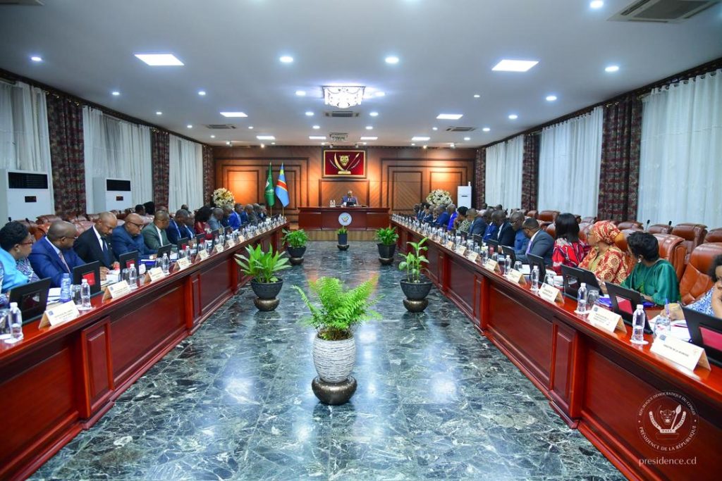 Conseil des ministres : La situation générale de la RDC et la loi des finances 2026 évoqués