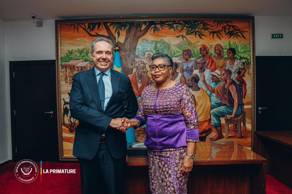 RDC: Johan Borgstam conduit une délégation de l’UE pour la région des Grands Lacs à la Primature