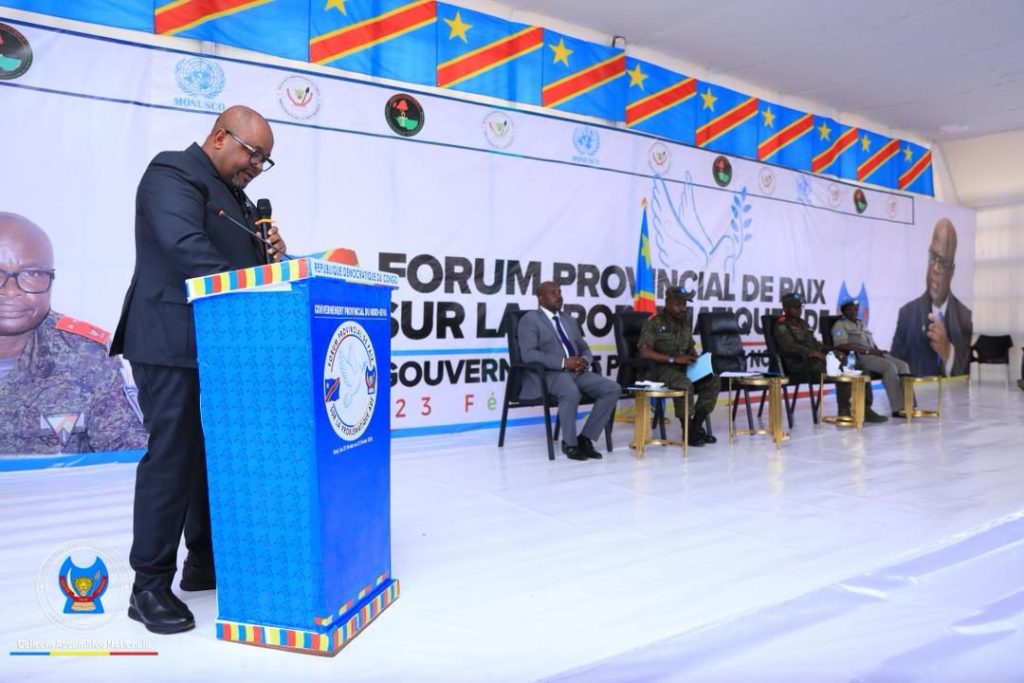 Nord-Kivu : Le Forum provincial de paix appelle à un sursaut collectif contre la menace des rebelles ADF