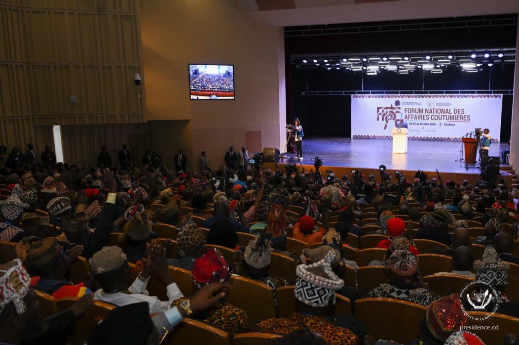 RDC : Le Président Félix Tshisekedi ouvre le Forum national des affaires coutumières