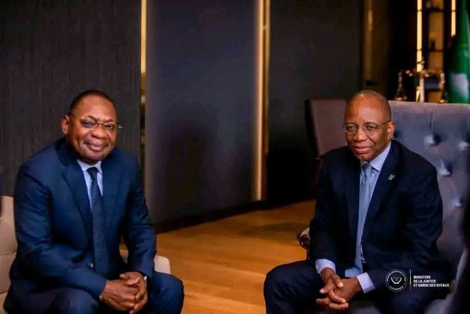 Le Ministre de la Justice Ngefa et Procureur Général Mvonde en mission officielle de cinq jours à Bruxelles