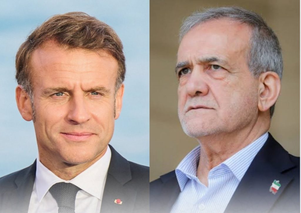 Les présidents iranien Pezeshkian et français Emmanuel Macron discutent de la crise sur le détroit d’Ormuz