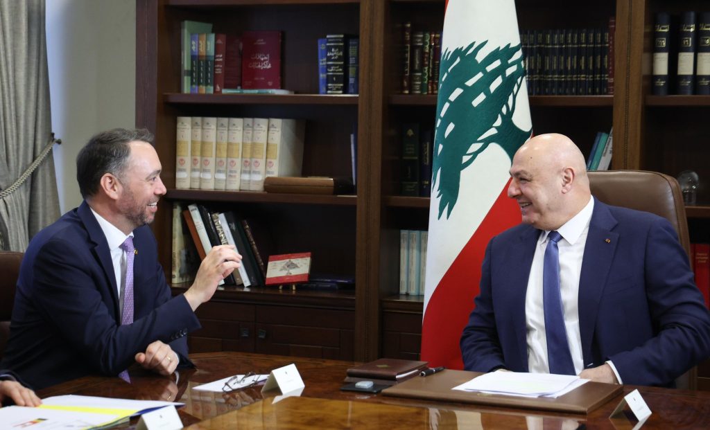 Liban : Maxime Prévot manifeste le soutien de l’Europe à Joseph Aoun et aux Libanais face à l’escalade israélienne