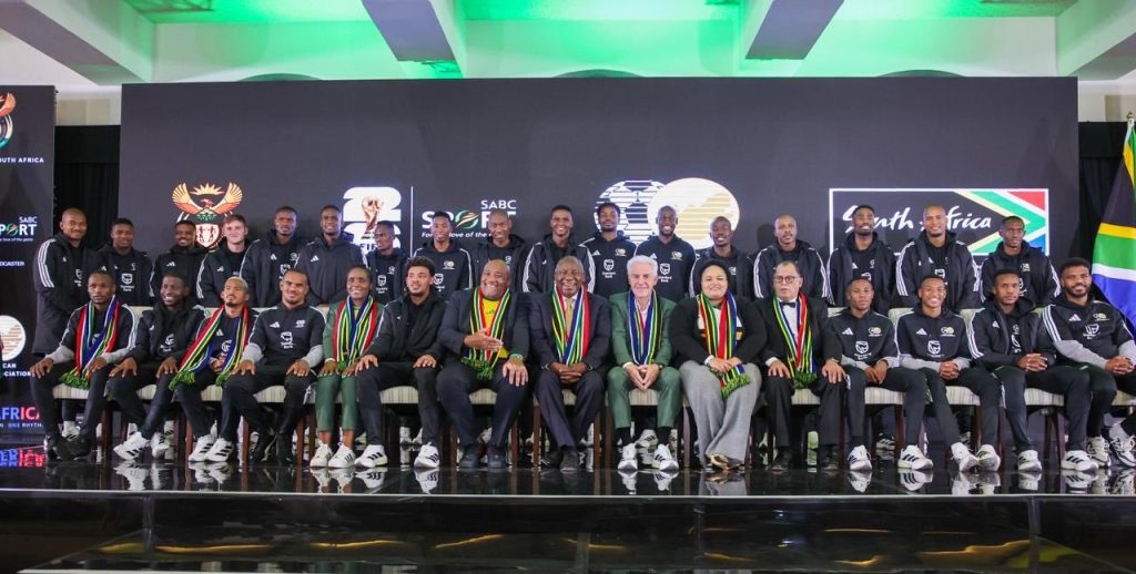 Coupe du Monde 2026 : Les 26 Bafana Bafana d’Afrique du Sud connus !