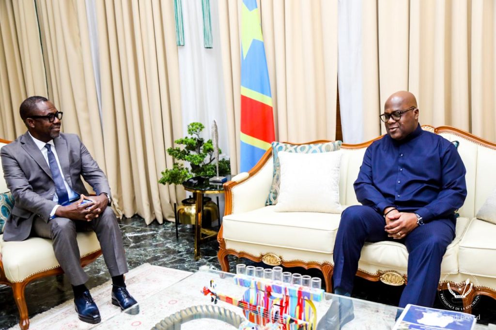 Reçu par le Président Félix Tshisekedi, Veron Mosengo dévoile un vaste projet de 25,6 millions USD pour relancer la FECOFA