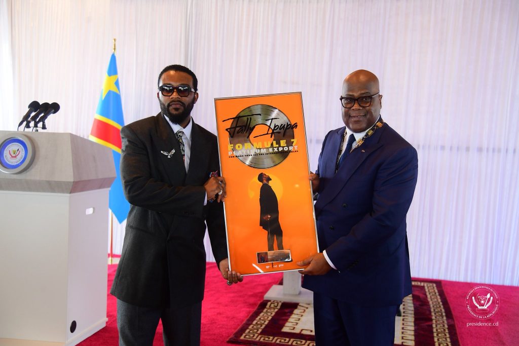 Fally Ipupa décoré par Tshisekedi : « Je suis la preuve vivante qu’un enfant de Bandalungwa peut conquérir le monde »