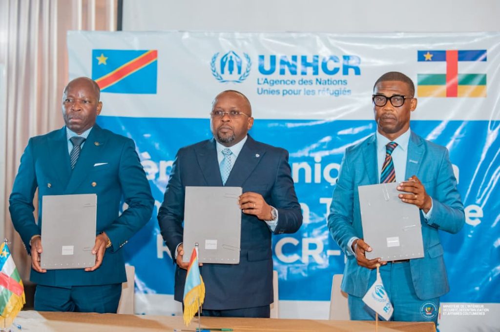 RDC-HCR-RCA : Kinshasa et Bangui s’accordent pour le rapatriement volontaire des réfugiés centrafricains
