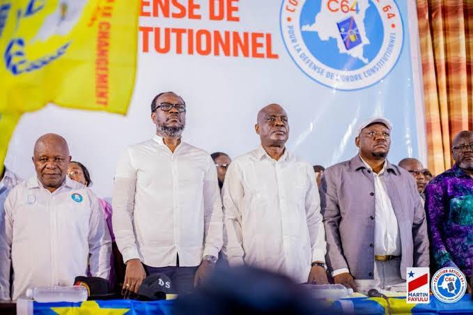 RDC : Les opposants du C64 reportent le dépôt de leur plainte contre le Président Tshisekedi et annoncent de nouveaux éléments à charge