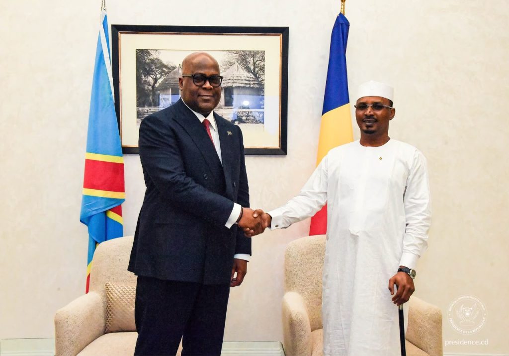 Tchad : Le Maréchal du Tchad salue l’idée de la “coalition sur la sécurité hydrique“ lancée par le président Tshisekedi