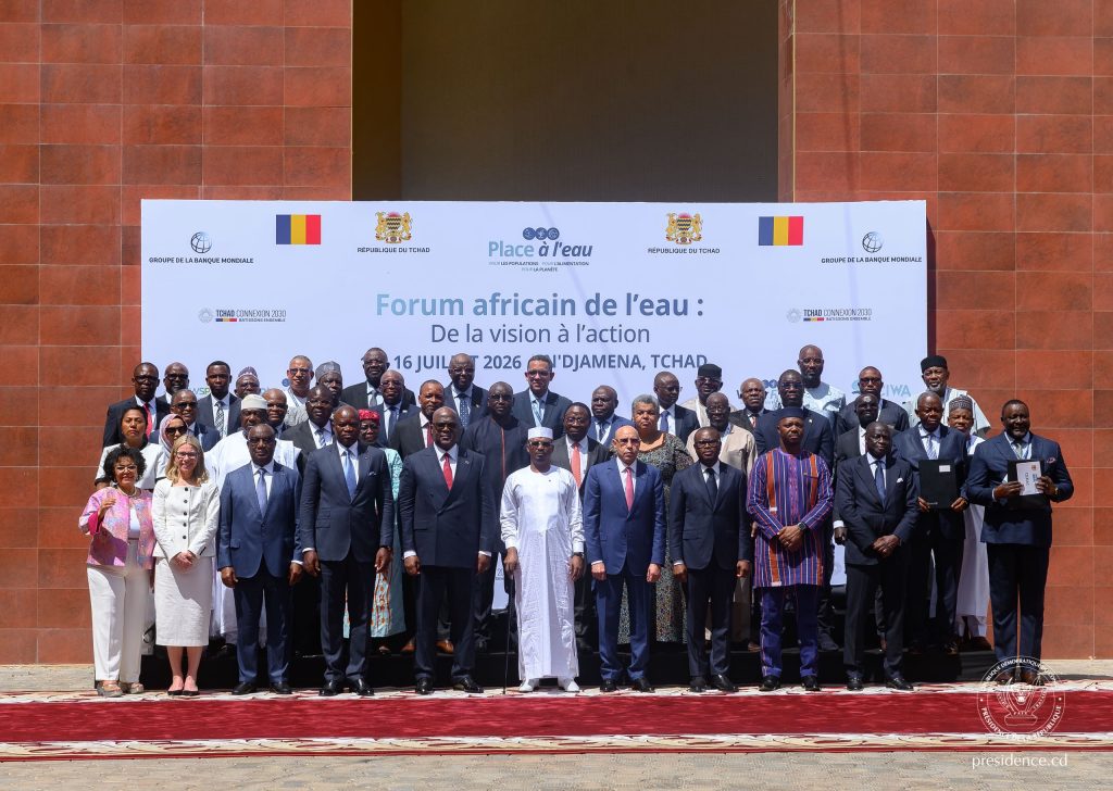 Tchad : Félix Tshisekedi propose cinq orientations pour relever les défis de la gestion des ressources hydriques