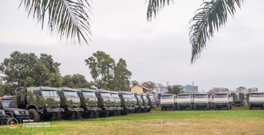 Un nouveau lot de véhicules remis aux FARDC pour renforcer leur mobilité opérationnelle