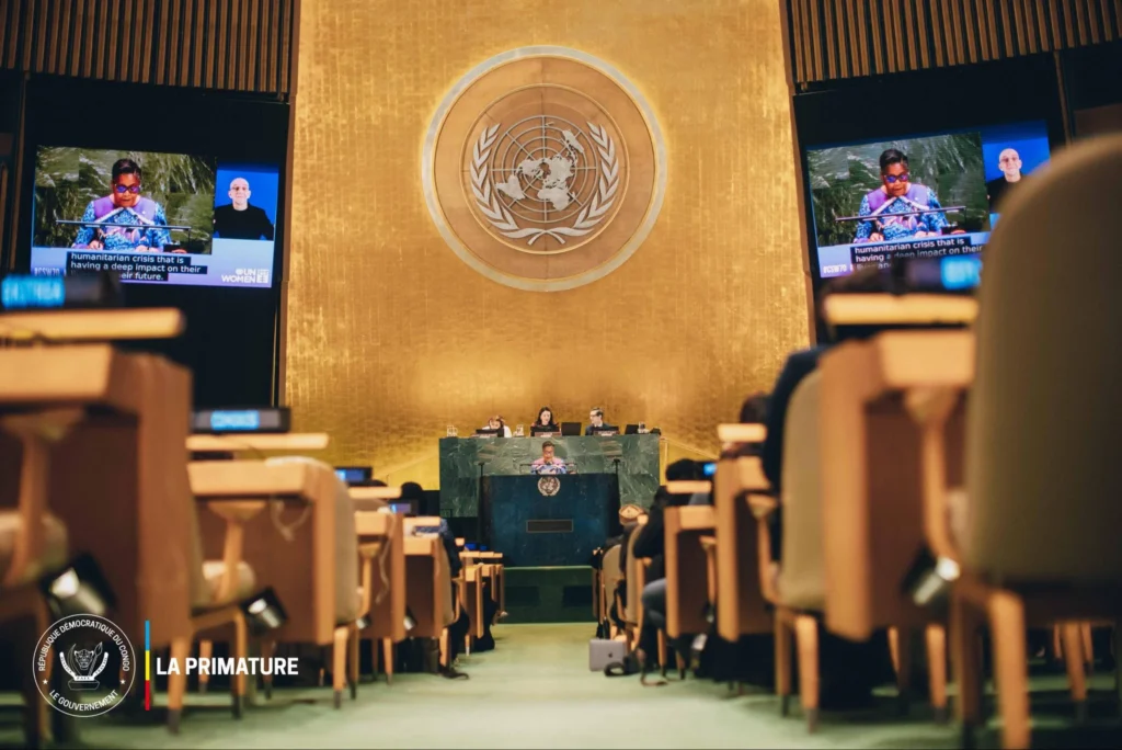 81ème Assemblée générale de l’ONU: la Première Ministre Judith Suminwa à New- York