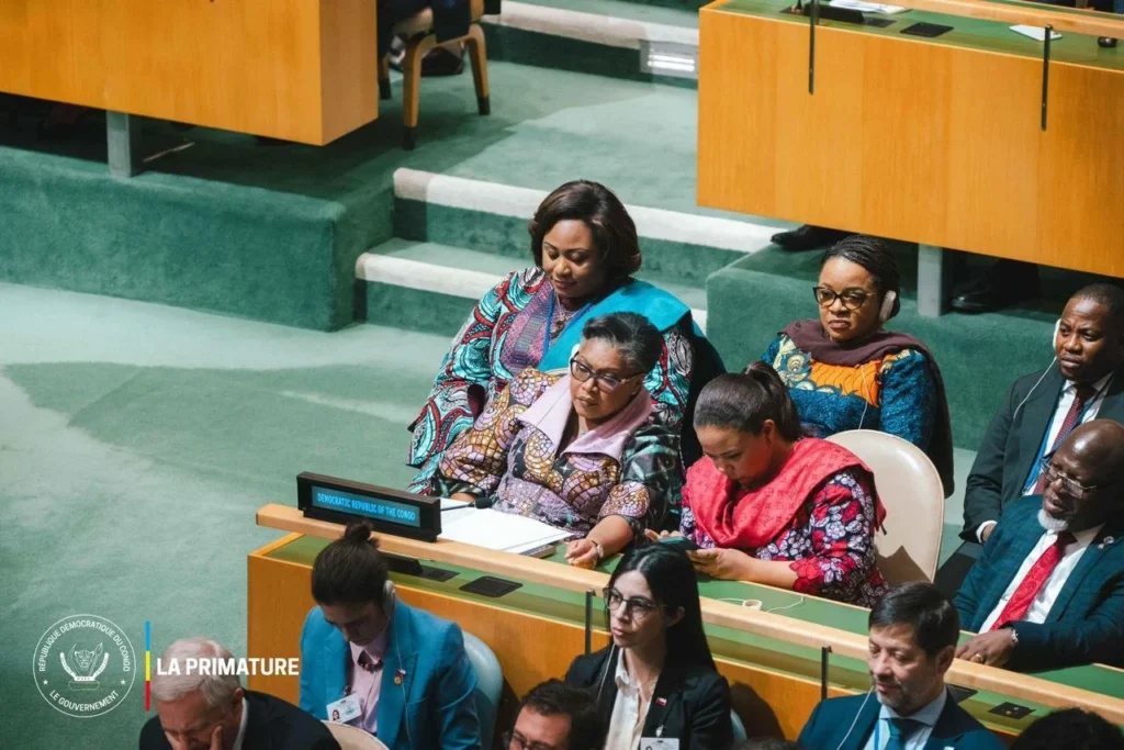 La Première Ministre Judith Suminwa a pris part à l’ouverture de la 81ᵉ session de l’Assemblée générale des Nations Unies