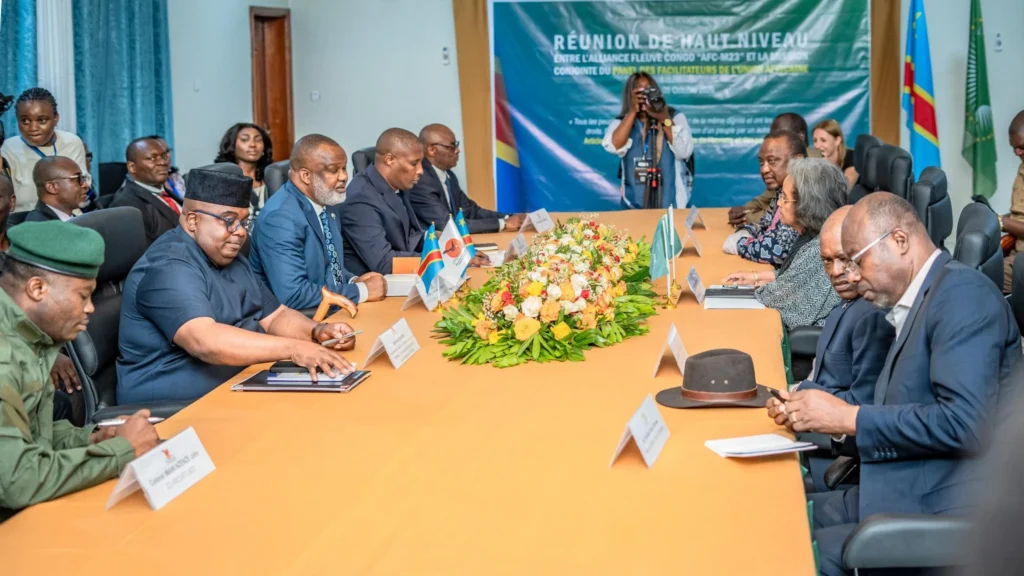 RDC : A Goma, le Panel des facilitateurs de l’UA échange avec la direction de l’AFC/M23 sur le processus de paix