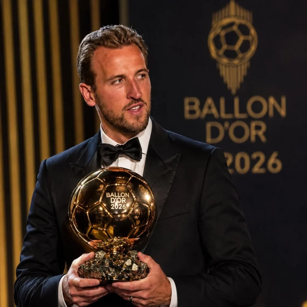 Urgent – Ballon D’Or 2026 : Harry Kane remporte le graal !